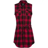 Brandit Chemisier 'Gracey' rouge / noir