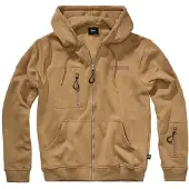 Brandit Bunda Tactical Sweat Jacket camel - S