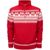 Brandit Troyer Norweger High Neck Sweater Rouge 4XL Homme