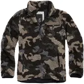 Brandit Pull-over bleu-gris / taupe / gris foncé / sapin