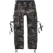 Brandit Pantalon cargo beige / kaki / vert foncé