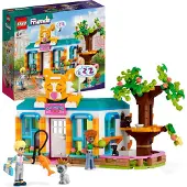 LEGO 41742 Hôtel pour chats Friends, jouet animalier avec chatons, ainsi que les mini-poupées Olly et Naomi des personnages 2023, cadeaux pour filles et garçons