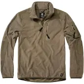 Brandit Troyer Ripstop Half Zip Fleece Vert 2XL Homme