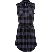 Brandit Chemisier 'Gracey' gris / noir