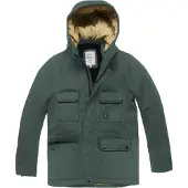 Vintage Industries Veste Miles, gris, M