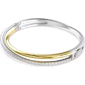 Swarovski Bracelet 'Hyperbola' or / argent