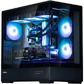 Zalman Boîtier « P30 », mini-tour, gaming, sans alimentation, supporte 9 ventilateurs, 3 ventilateurs inclus, USB 3.1 Gen 1 x 1, USB Type-C, audio+micro, 5 emplacements d'extension, noir