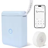 Niimbot Tiskárna títk D110-M Smart, modrá + role títk 160 ks