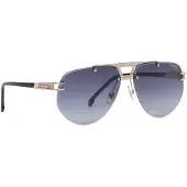 Carrera Lunettes de Soleil 1087/S 63/14/145 Gold black 2 Metal frames MAN 1087/S