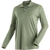 Maier Sports Ulrich Long Sleeve Polo Vert 3XL Homme