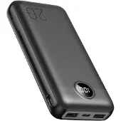 Veger Powerbank 20 000 mAh PD QC3.0 2A 20W L20S (VP2039PD / W2039PD) schwarz