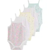 Next Barboteuse / body bleu pastel / jaune pastel / rose / blanc cassé