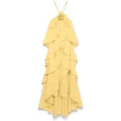 Vero Moda Robe de soirée 'VMDELILAH ' jaune clair