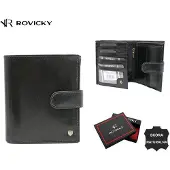 Rovicky Portefeuille homme en cuir avec RFID -