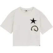 We fashion T-Shirt noir / blanc cassé