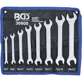 Bgs 30600 Jeu de clés à fourche double, 6 - 22 mm, 8 pcs.