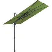 Madison Saint-Tropez Parasol déporté 3 axes rotation 360° 3 x 3,55 m protection UV 50+