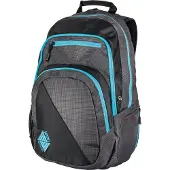 NitroBags Sac à dos 'Stash' aqua / gris chiné / noir