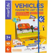 MierEdu Magnétique Ensemble de Jeu - Transport - - UneTaille - Jouets Magnétiques