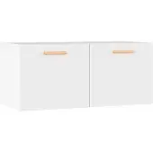 vidaXL Armoire murale Blanc 80x35x36,5 cm Bois d'ingénierie
