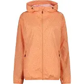 CMP 31x7296 Rain Fix Hood Jacket Orange 2XL Femme