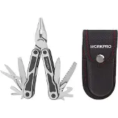 Workpro Outil Multifonction 15 En 1 Polyvalence Compacte Pour Toutes Situations -