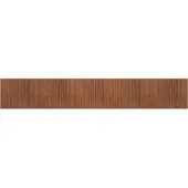 vidaXL Tapis rectangulaire marron 80x1000 cm bambou