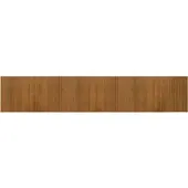 vidaXL Tapis rectangulaire marron 60x300 cm bambou