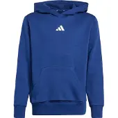 Adidas Sweat de sport 'ESSENTIALS' bleu foncé / blanc cassé
