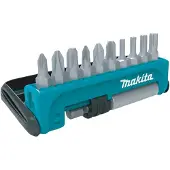Makita Jeu d'embouts 11 pièces avec embouts PH, PZ et TX