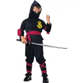 Rubies Indignation - Black Ninja - - 5-7 ans (110-122) - Costumes