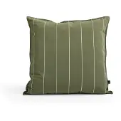 HAY Terrazza Coussin 60 x 60 | Olive narrow stripe