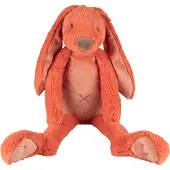 Happy horse Doudou lapin Richie 58cm orange - grand animal en peluche
