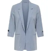 ONLY Blazer 'ONLMarsa' bleu clair