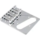 Fazley 10606 chevalet pour guitare style TE, chrome
