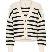 ONLY Cardigan 'ONLCALLIE' crème / noir
