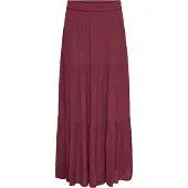 ONLY Jupe 'ONLMikka' rouge foncé
