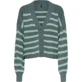 ONLY Cardigan 'ONLCALLIE' vert clair / vert foncé