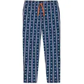 Schiesser Pantalon de pyjama 'Mix Relax' bleu roi