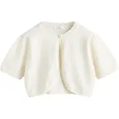 Next Cardigan blanc cassé