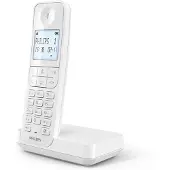 Philips Téléphone sans fil D2701W Solo Blanc