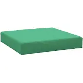 vidaXL Coussin de palette vert 60x60x9,5 cm tissu oxford