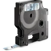 Dymo 40910 (S0720670) - (9 mm) - Noir sur transparent - Ruban