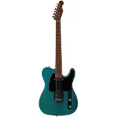 Fazley Outlaw Series Coyote Plus SS Blue guitare électrique avec housse