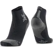 X-socks - Chaussettes de trail/running - Run Discover Ankle Black/Charcoal - Taille 45-47 - Noir