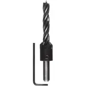 Bosch 2608596396 - Mèche hélicoïdales à bois avec fraise à lamer 10 x 75 x 120 mm