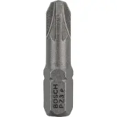 Bosch Pz3 C 25 Mm Screwdriver Cross-shaped Bit 25 Units Gris