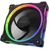 Asus Prime Mr120 Fan Argb Reverse Black (120 mm, 1x), Ventilateur PC, Noir