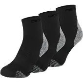 Odlo Chaussettes Odlo Unisex Quarter Ceramicool Run Black-Taille 39 - 41