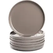 Leonardo Assiette Leonardo Roma Taupe 22 cm (Lot de 6)